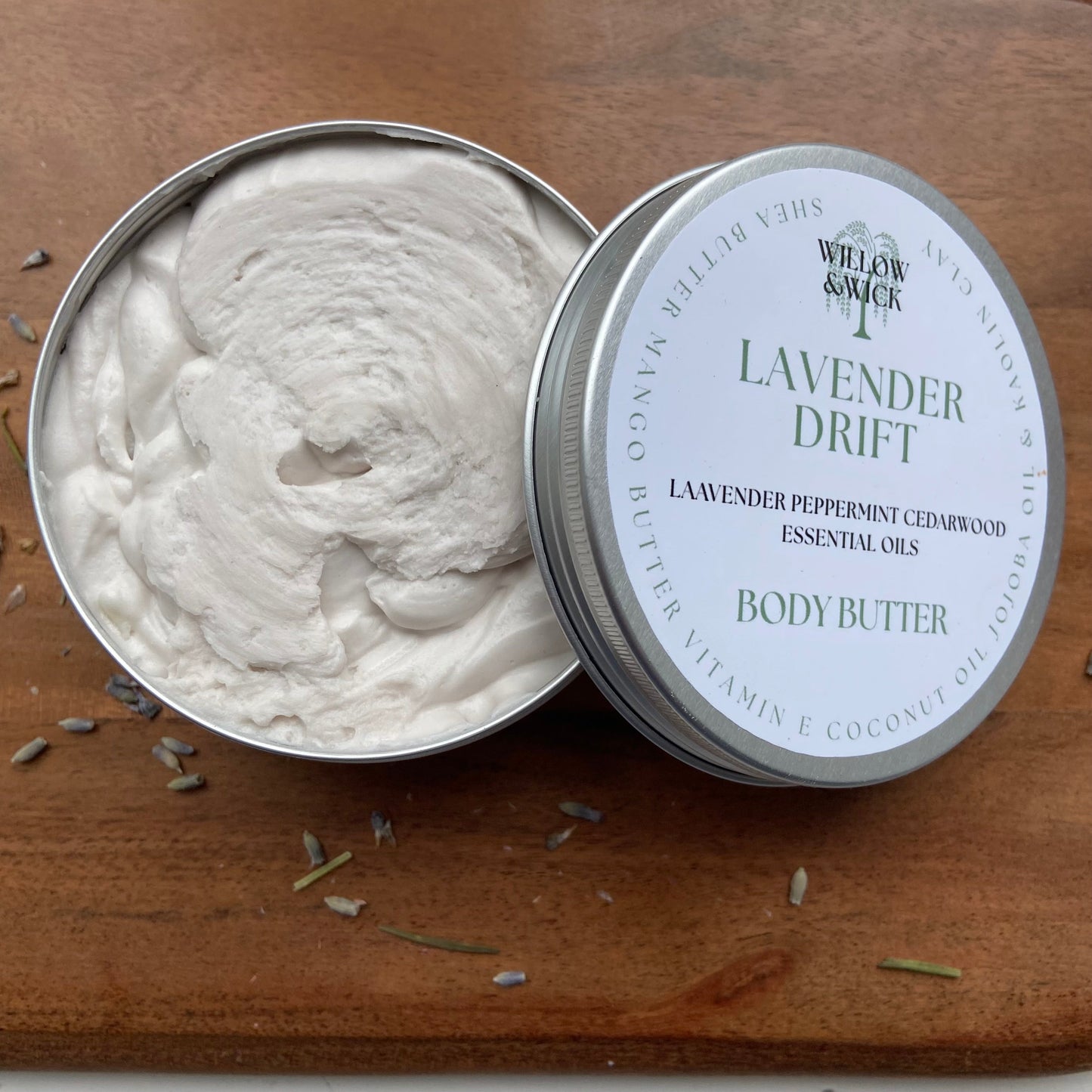 Lavender Drift Body Butter Willow & Wick