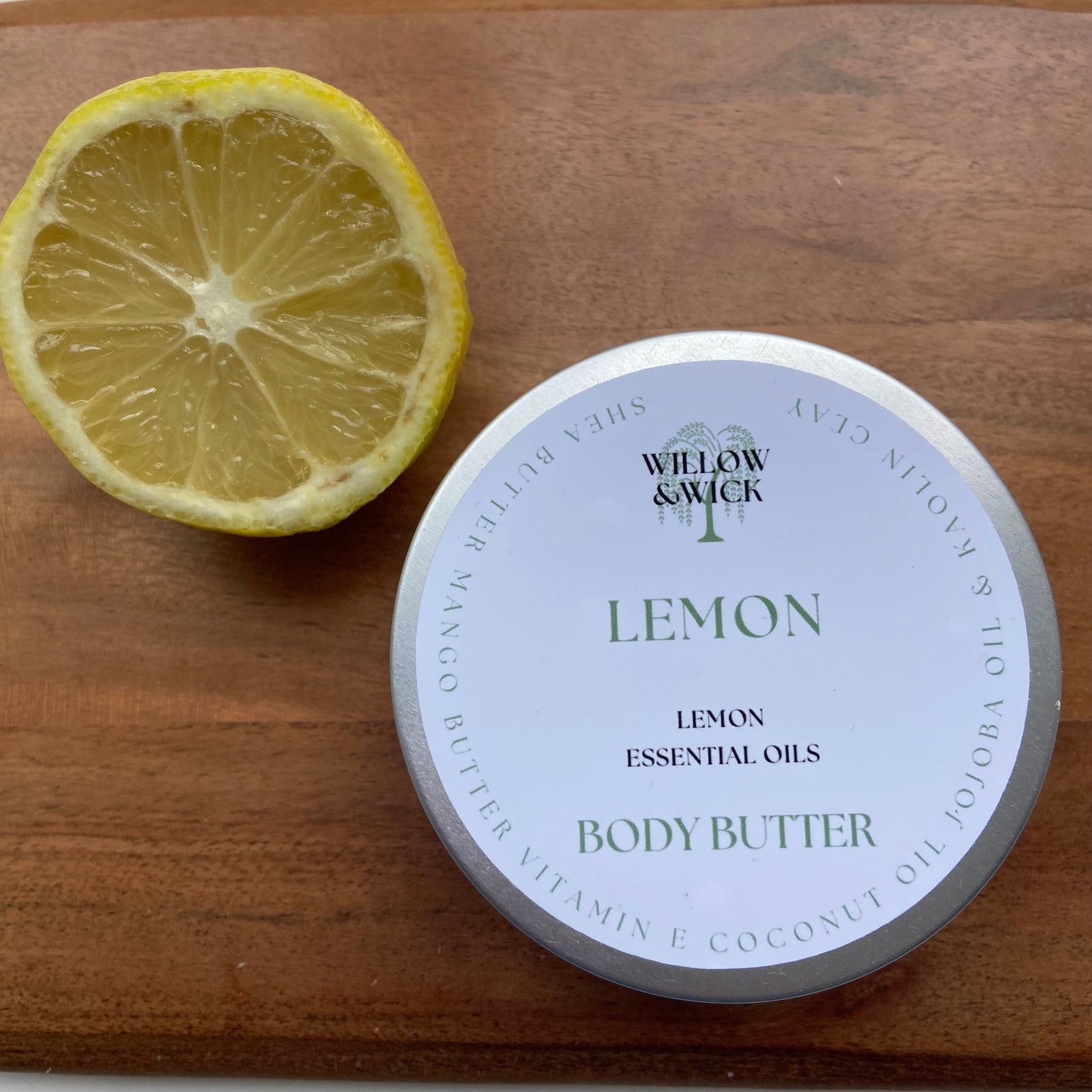 Lemon Body Butter Willow & Wick