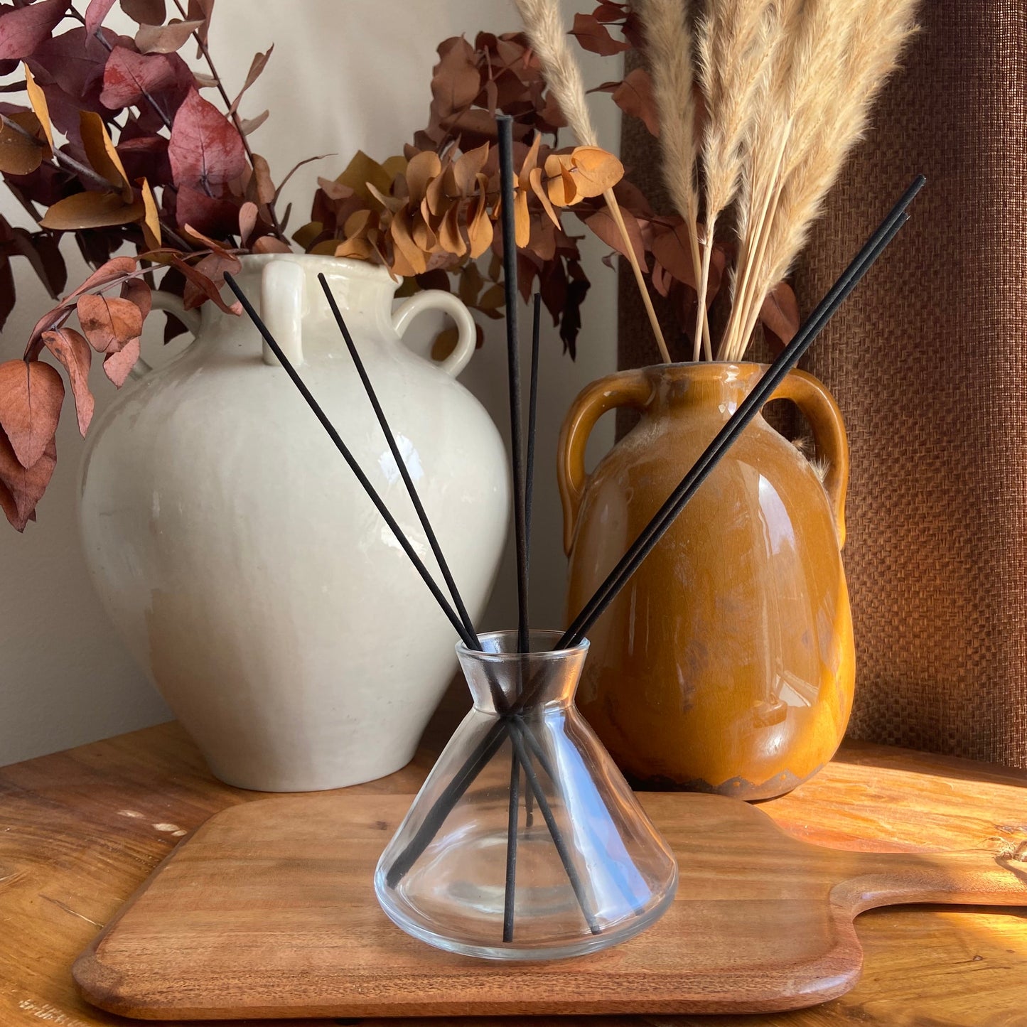Refillable Glass Reed Diffuser Willow & Wick