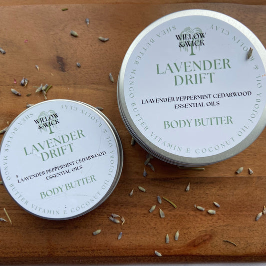Lavender Drift Body Butter Willow & Wick
