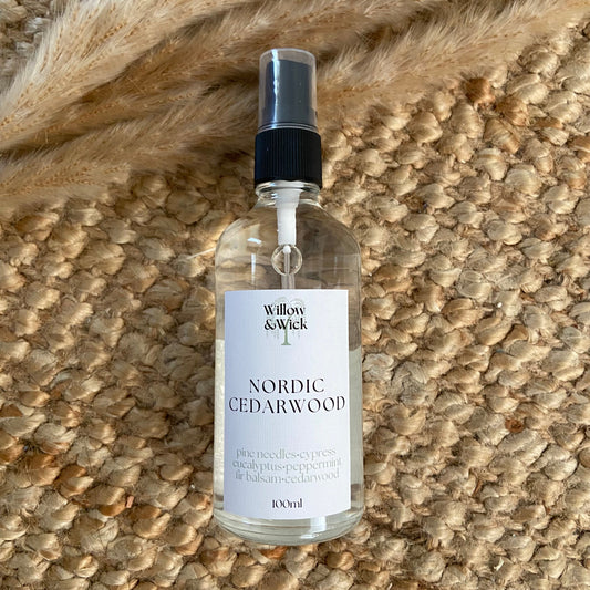 Nordic Cedarwood Room Spray Willow & Wick