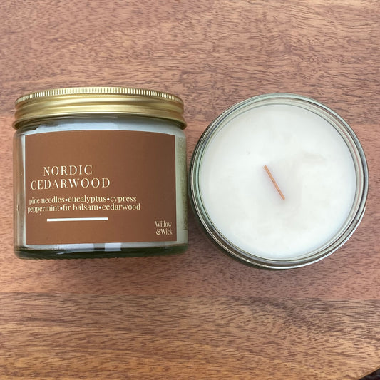 Nordic Cedarwood Willow & Wick