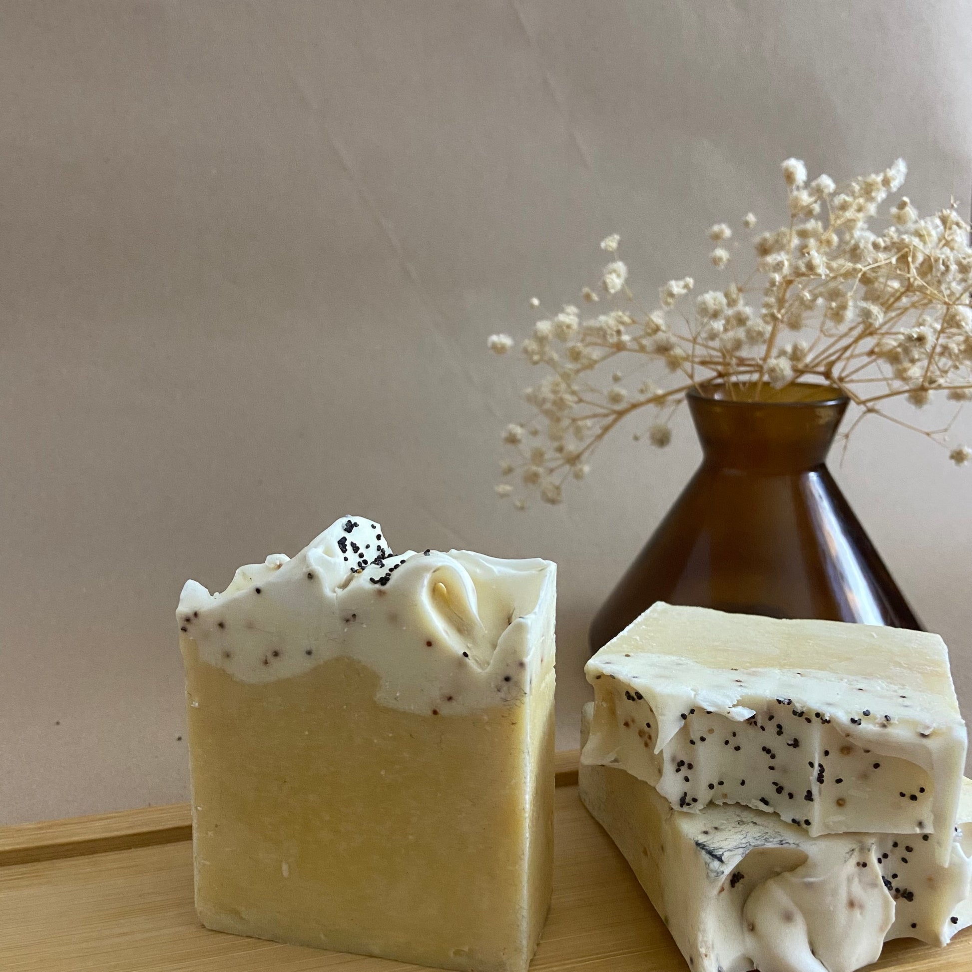 Lemon Poppy Cold Pressed Soap Willow & Wick