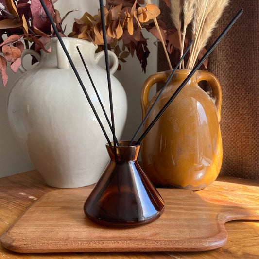 Refillable Glass Reed Diffuser Willow & Wick