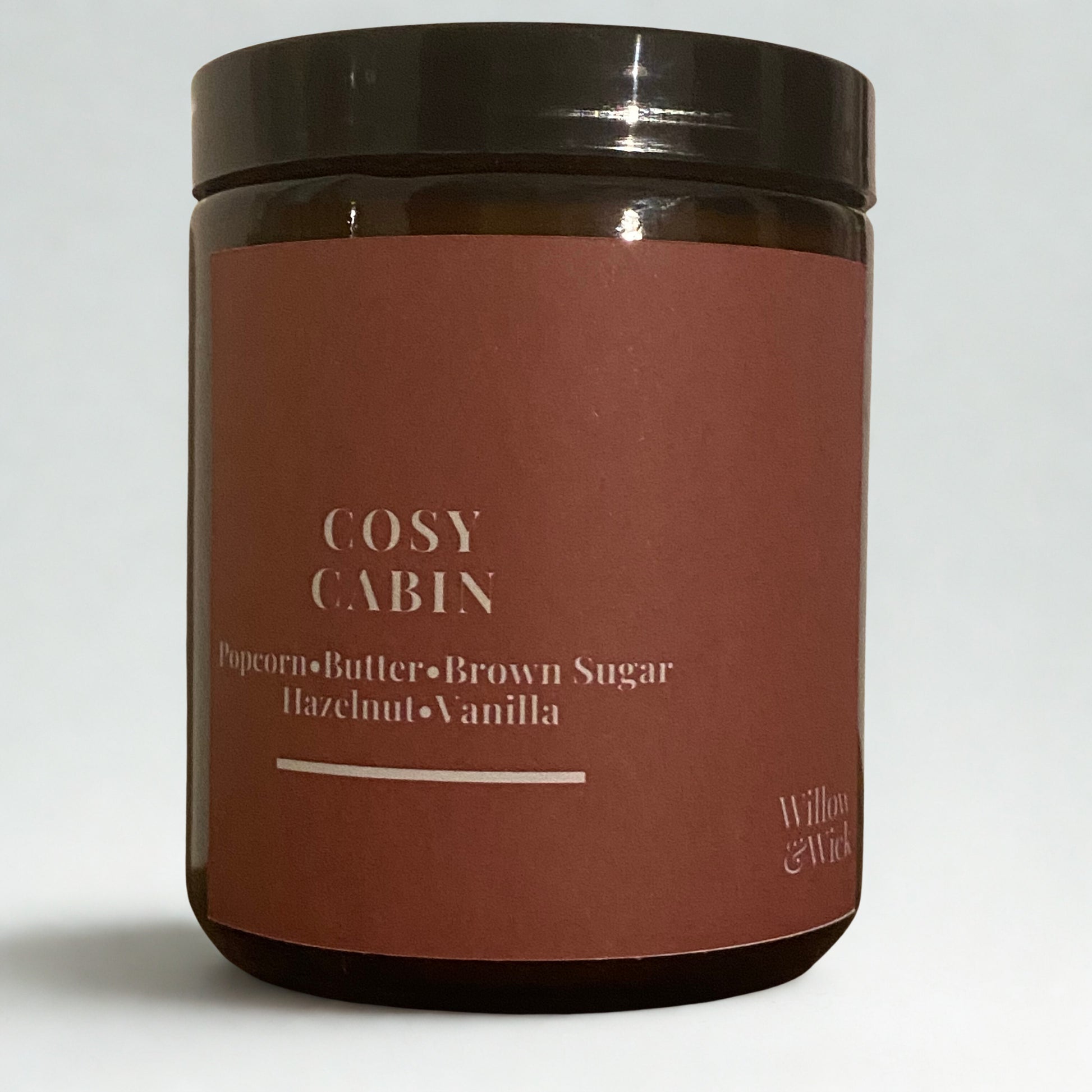 Cosy Cabin Fragrance oil Candle Willow & Wick