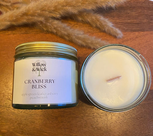 Cranberry Bliss Willow & Wick