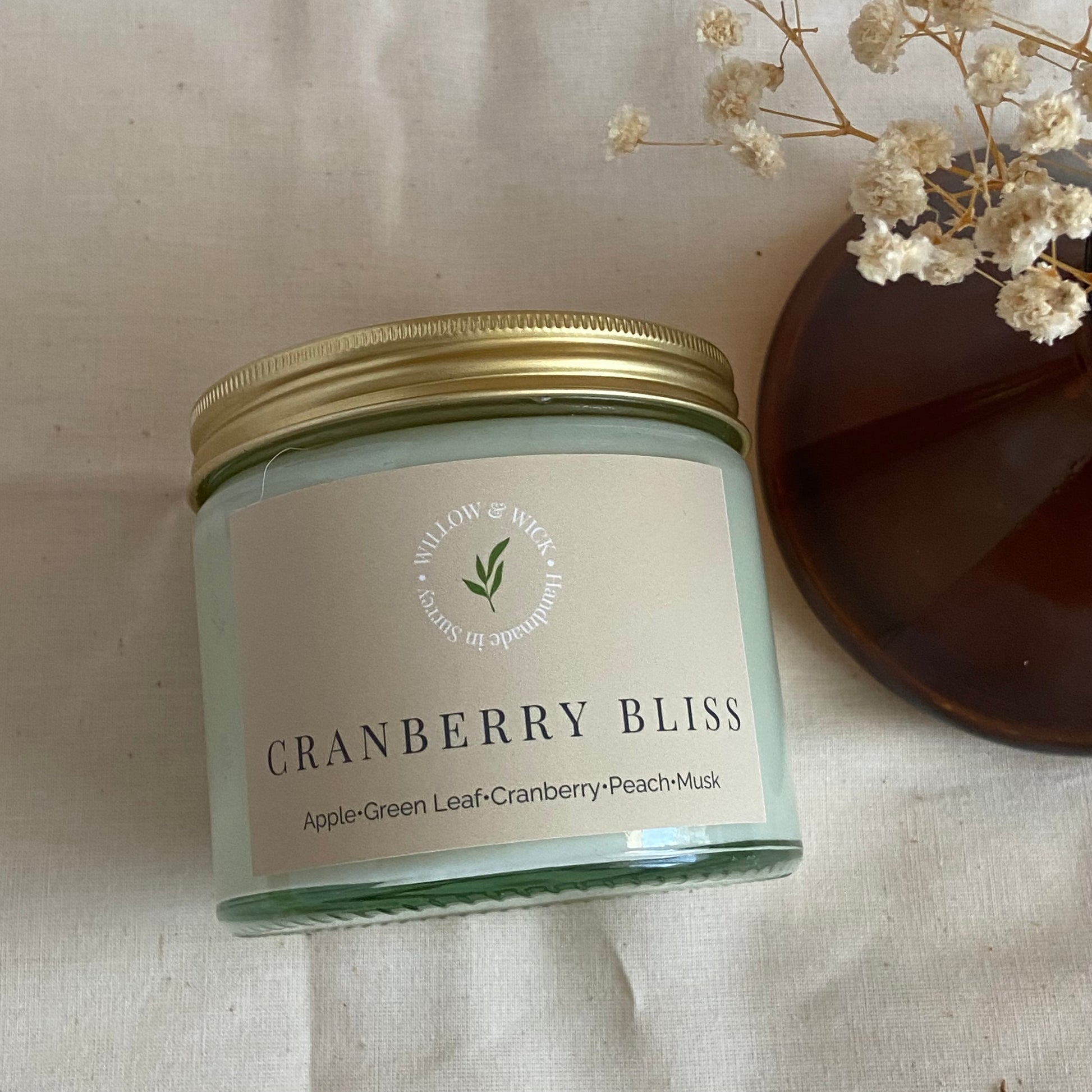 Cranberry Bliss Willow & Wick