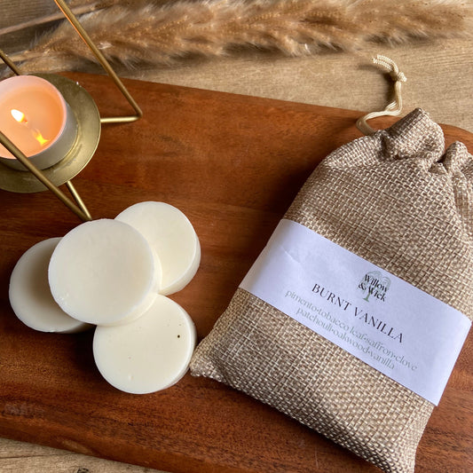 Burnt Vanilla Willow & Wick