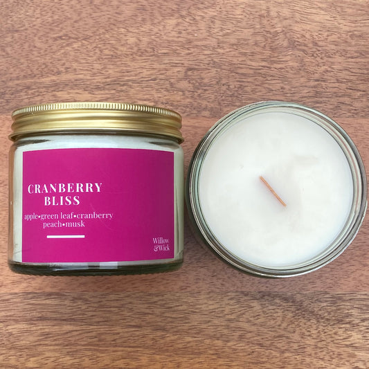 Cranberry Bliss Willow & Wick