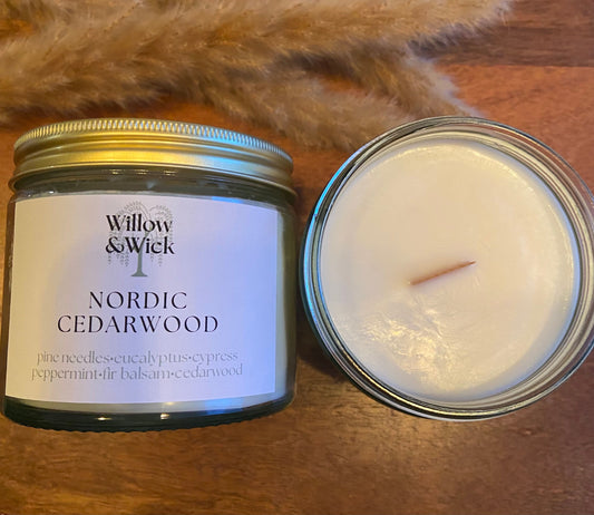 Nordic Cedarwood Willow & Wick