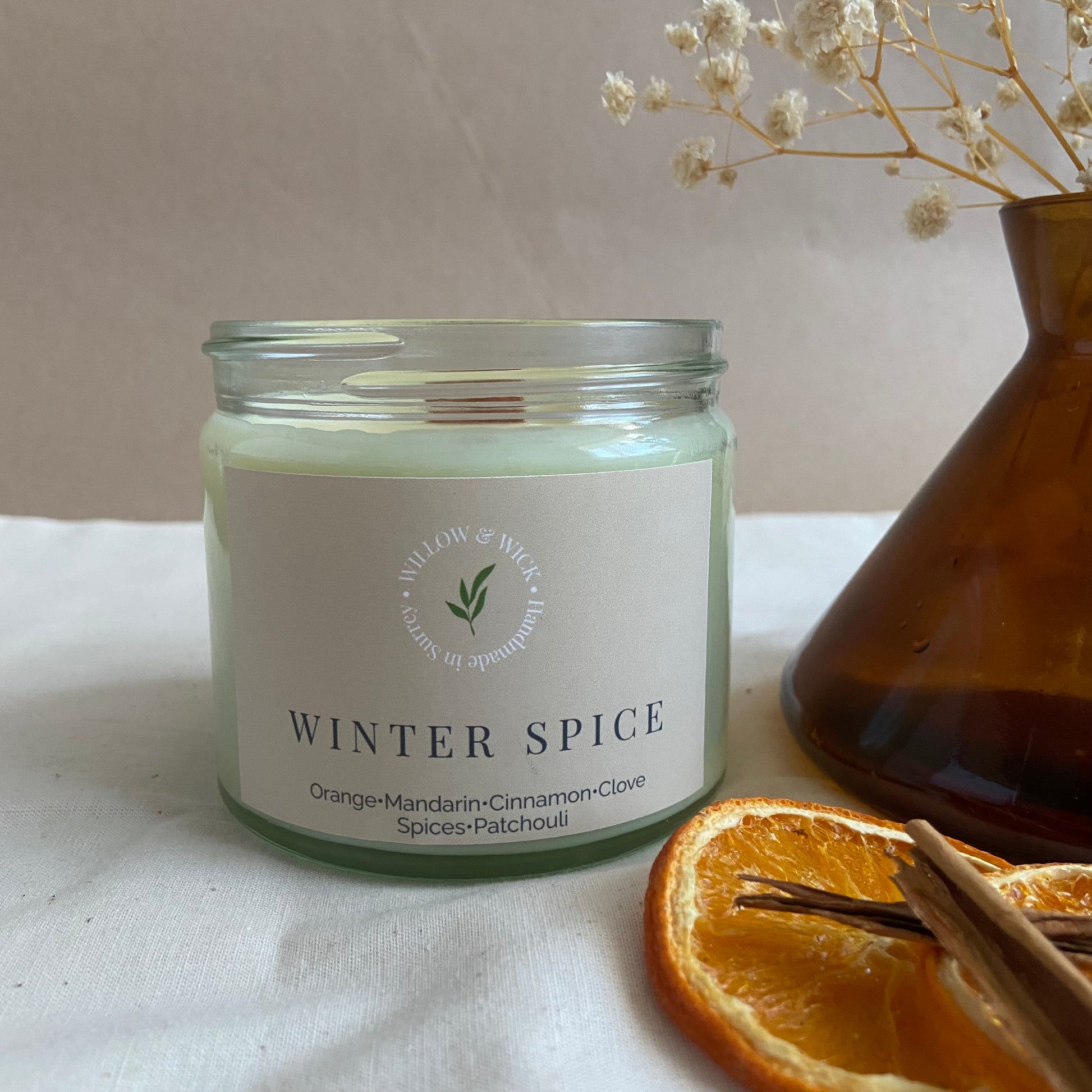 Winter Spice Willow & Wick