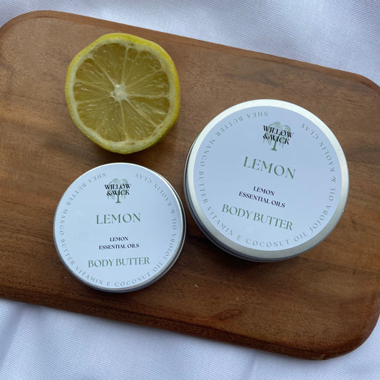 Lemon Body Butter Willow & Wick